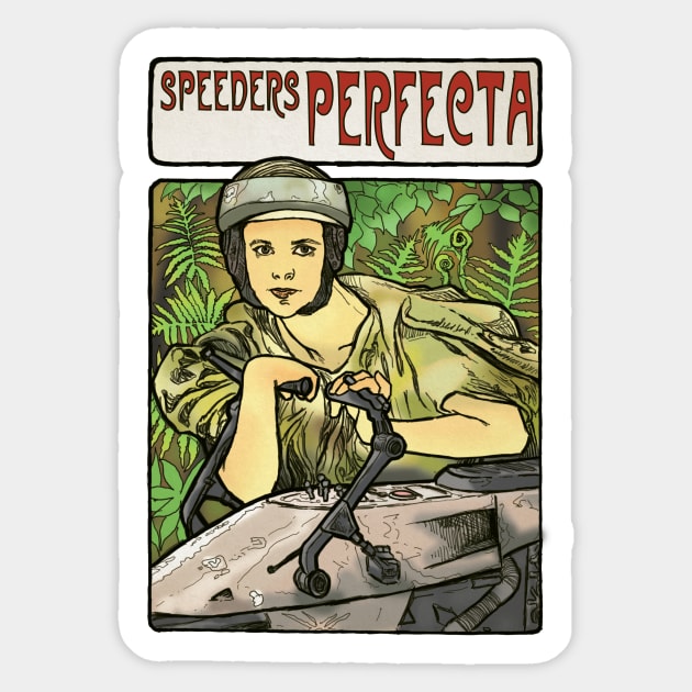 Speeders Perfecta Sticker by pscof42